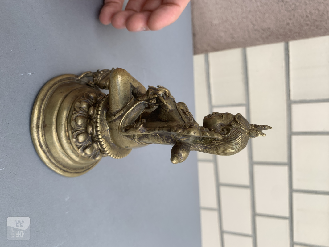 A BRONZE FIGURE OF SYAMATARA - 图7